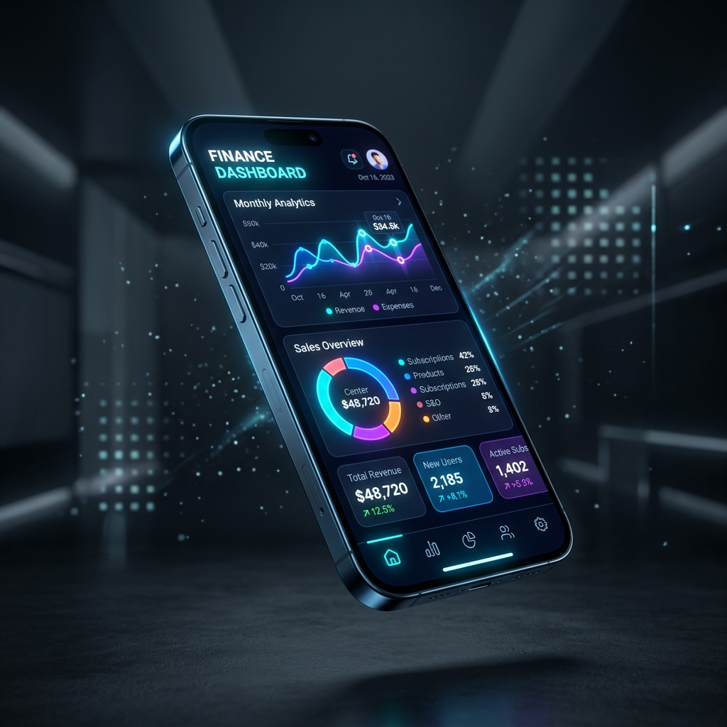 AppNep App Mockup Dashboard